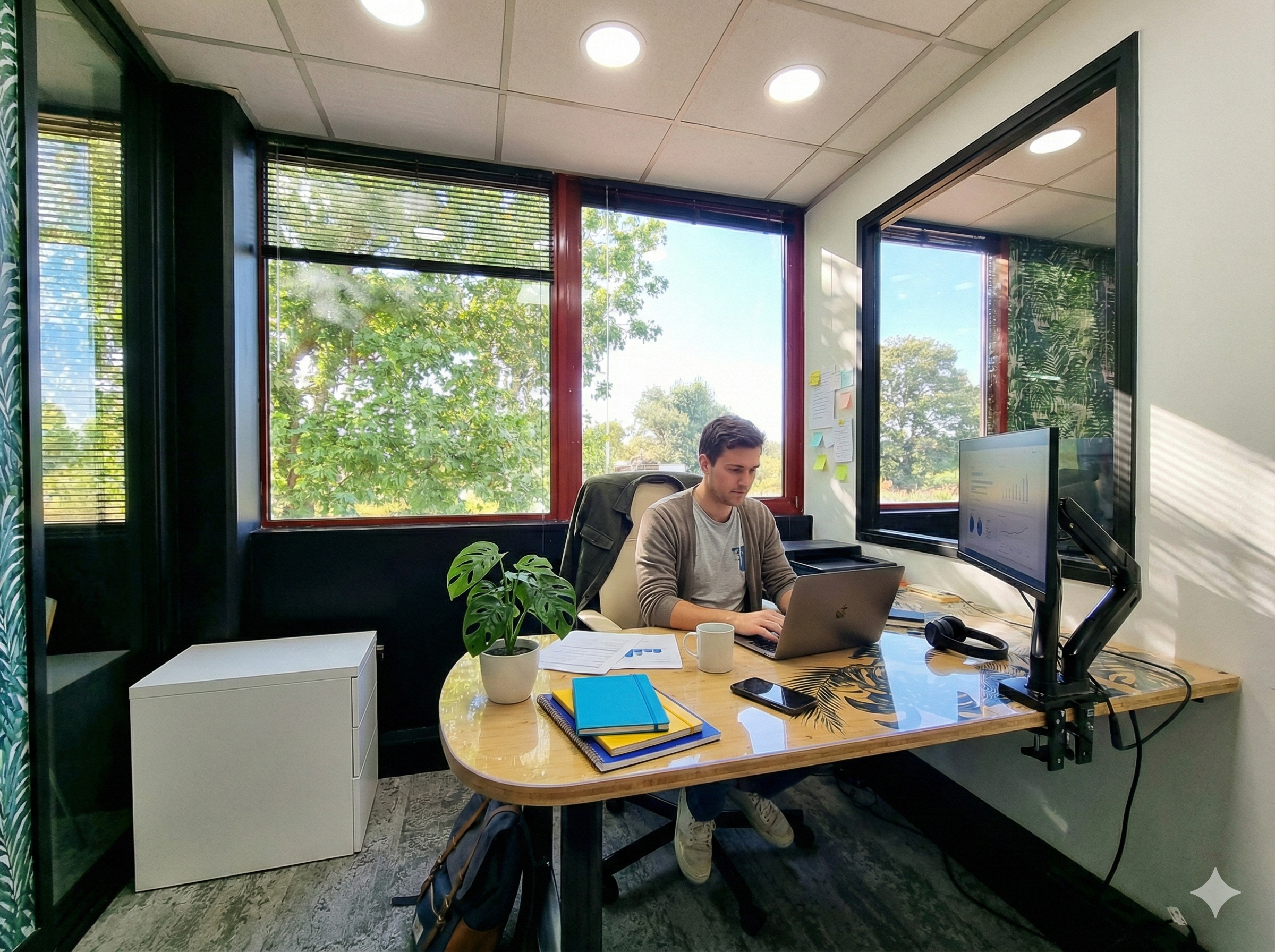 Bureaux semi-ouverts Le Seven